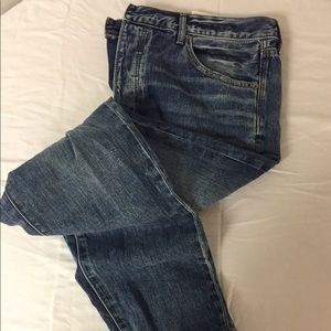 American Eagle jeans/high rise/girlfriend
